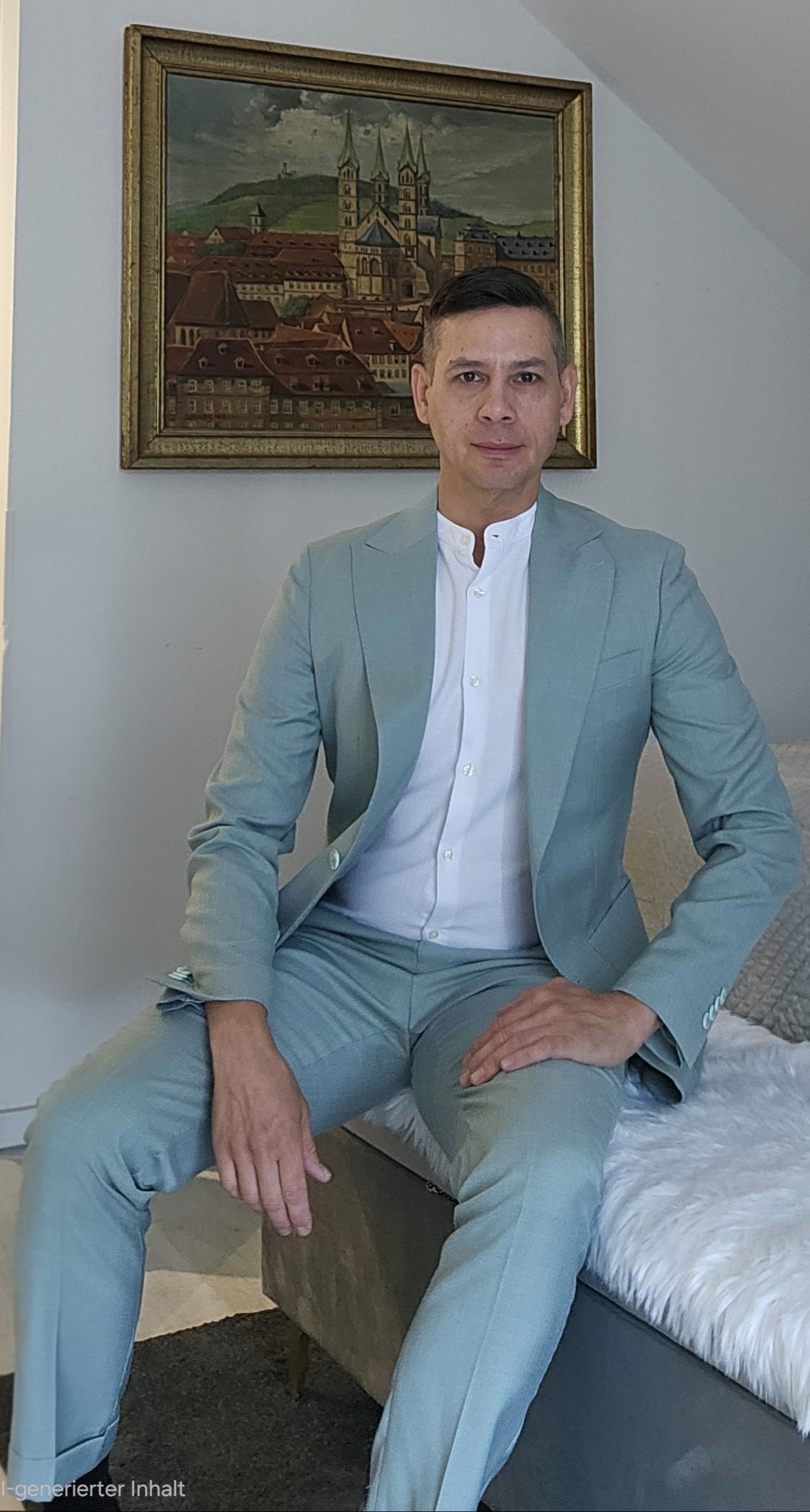 Herr S. Mendez, Inhaber der Hausmeisterdienste Stegaurach